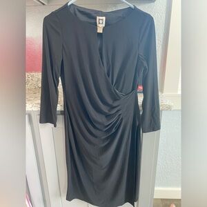 Anne Klein Fancy black dress size XS